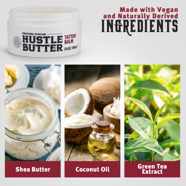 Hustle Butter Deluxe Tattoo Balm – 5 fl oz - Image 6