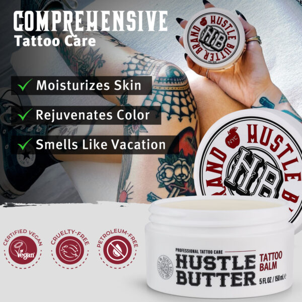 Hustle Butter Deluxe Tattoo Balm – 5 fl oz - Image 5