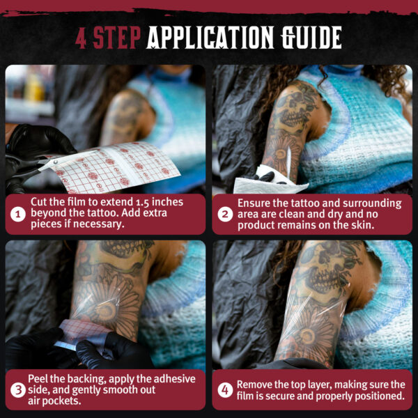 Hustle Butter Tattoo Aftercare Wrap - PROFESSIONAL SIZE - Image 5