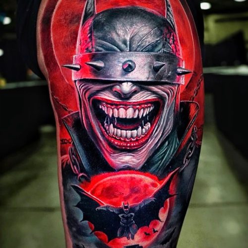 batman who laughs by leo
